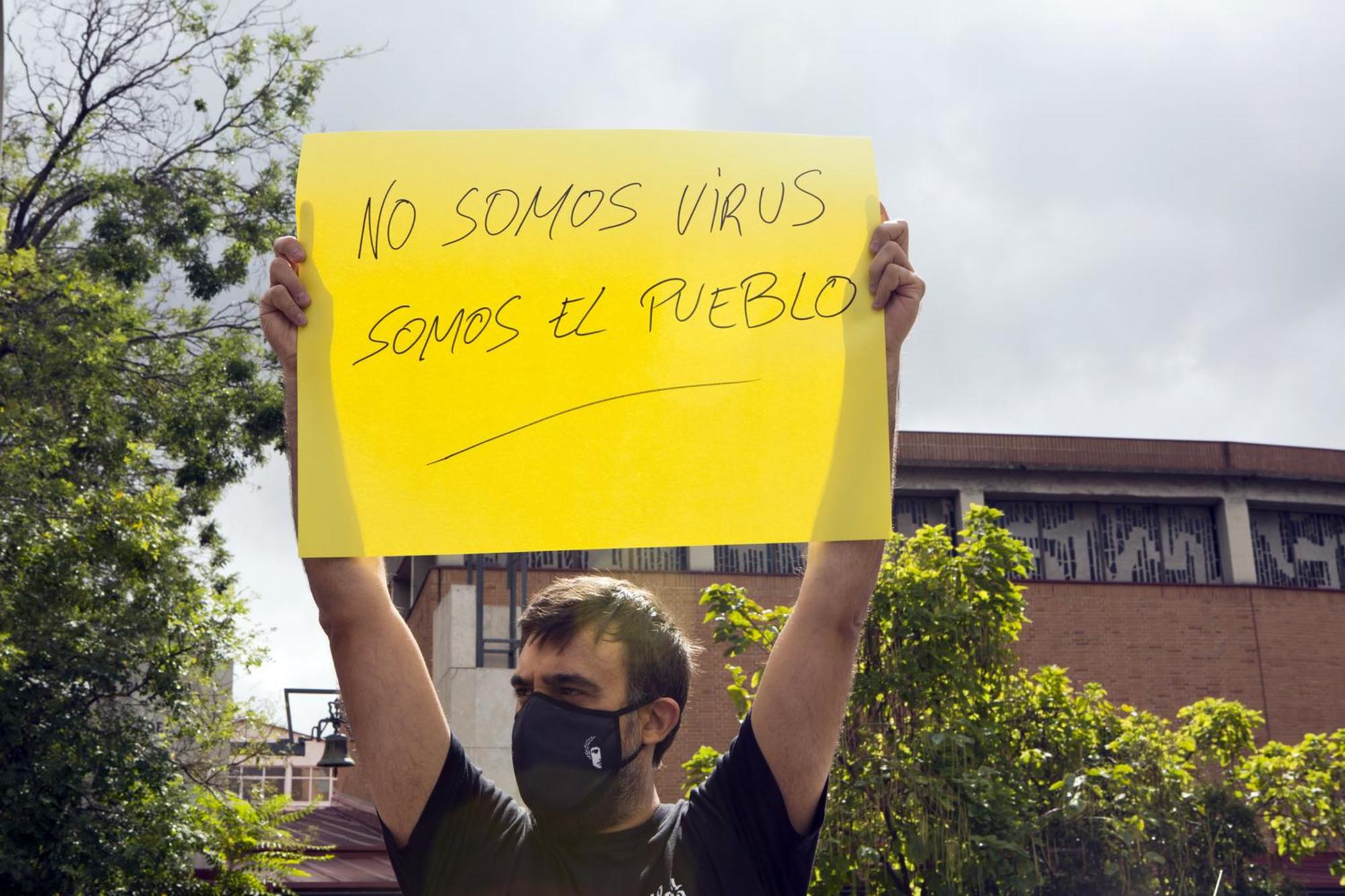 Concentraciones contra las políticas de la Comunidad de Madrid durante el covid - 4